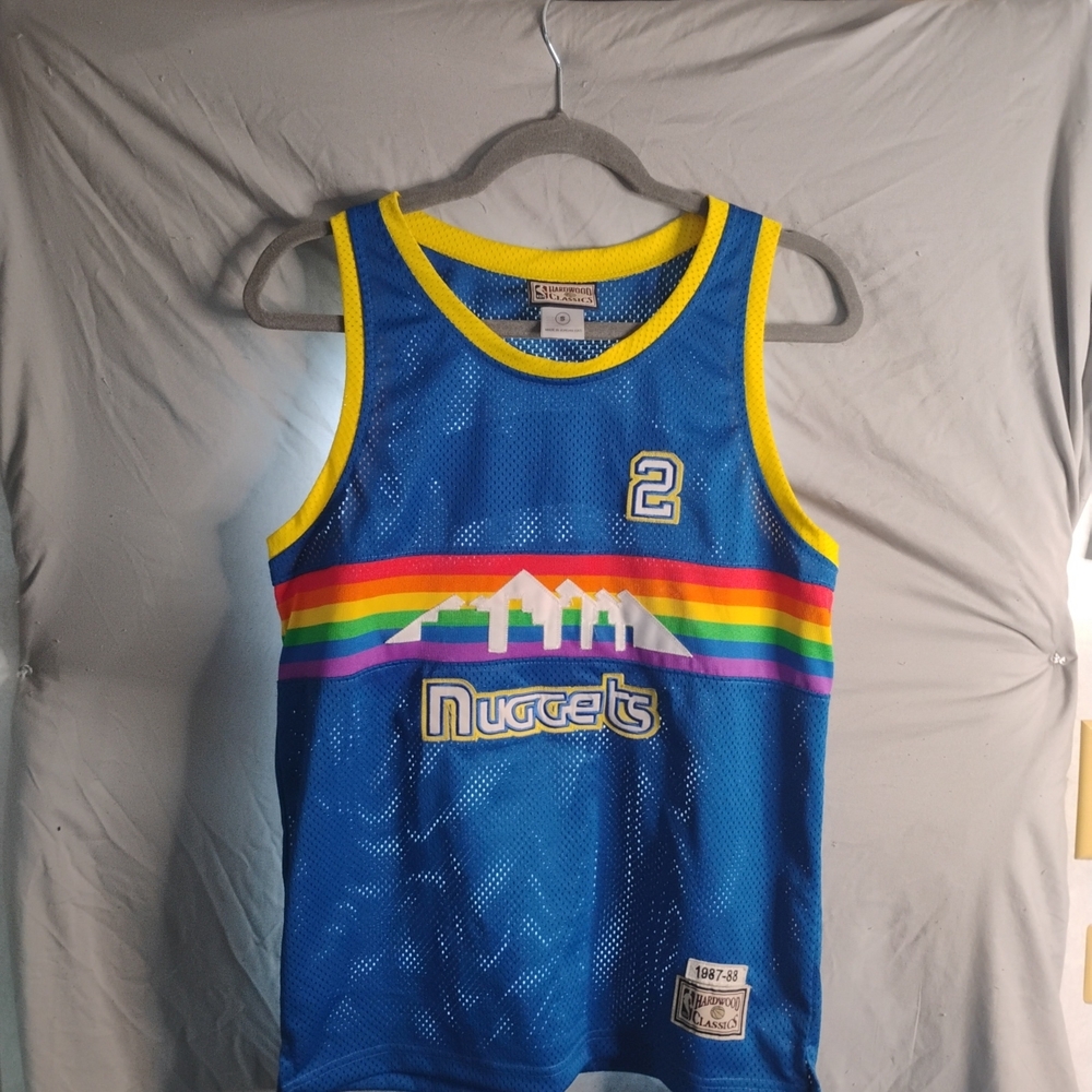 Adidas nuggets Jersey Size S